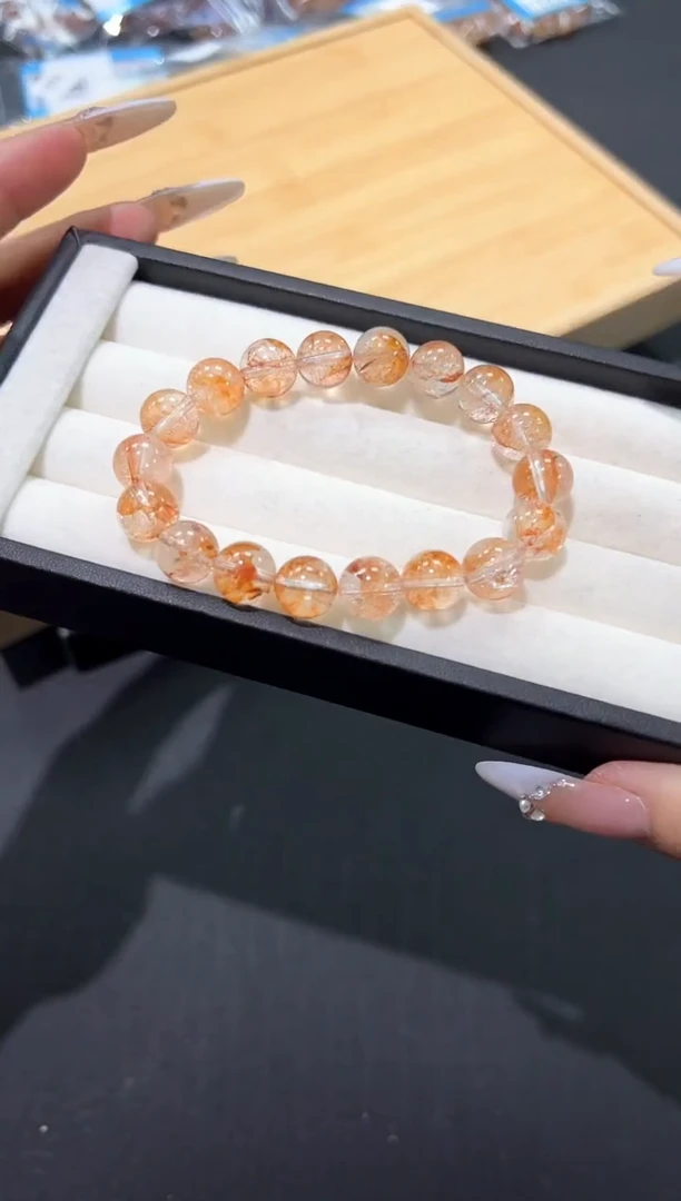 水晶手串未镶嵌12O多样性发其一【1条】默认微瑕11,mm