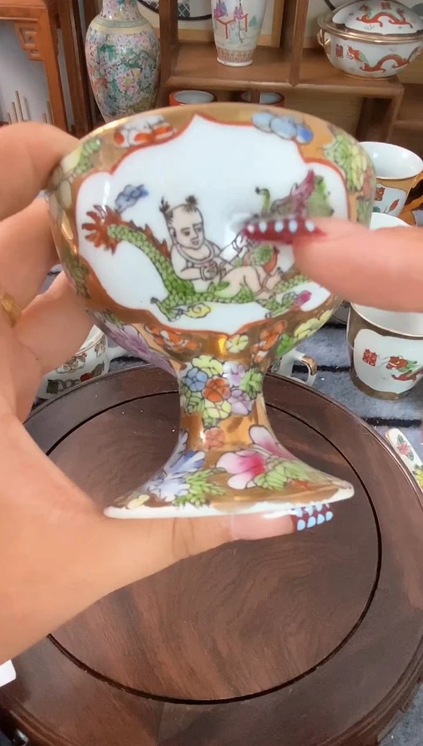 其他微瑕景德镇厂瓷摆件单件
