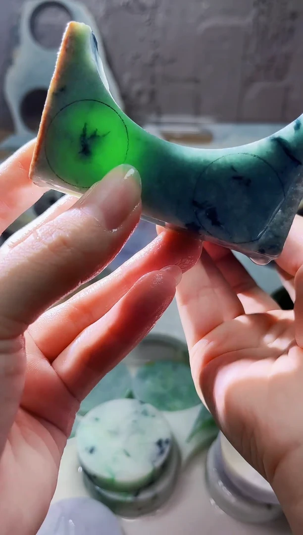 翡翠未镶嵌颈饰天然翡翠A货260