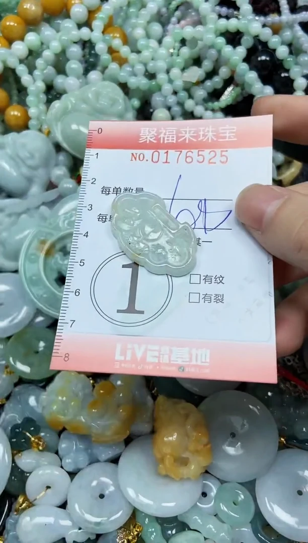翡翠未镶嵌颈饰闪购0176525