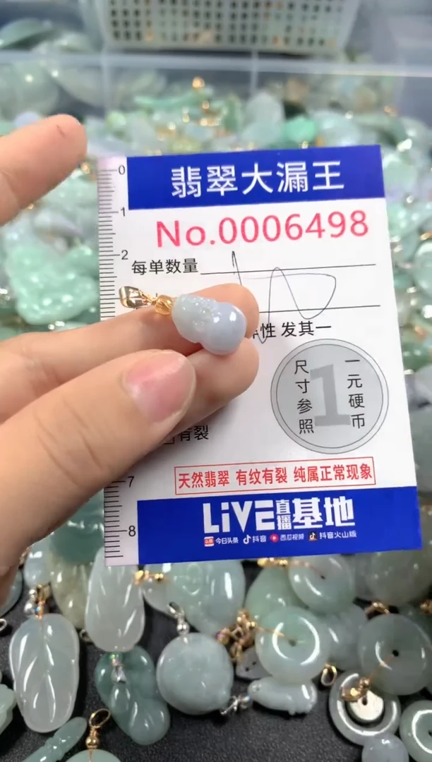 颈饰未镶嵌翡翠6498