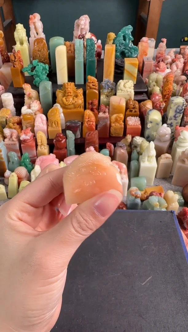 寿山石印石编号3487