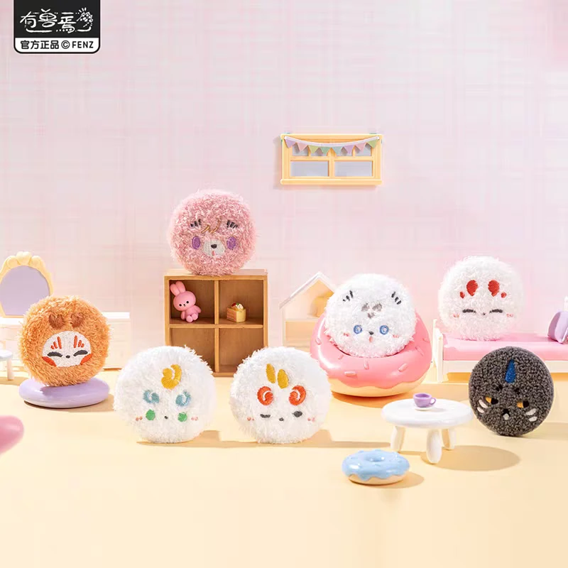 非人哉有兽焉神兽守护系列马口铁徽章58mm刺绣卡通吧唧盲盒