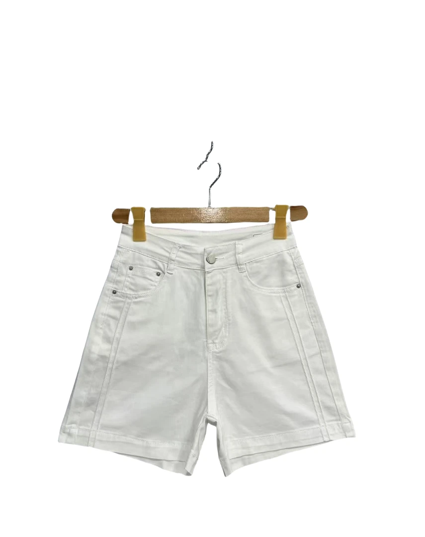 1352  纯色  口袋  夏季  时尚  百搭  休闲  牛仔短裤