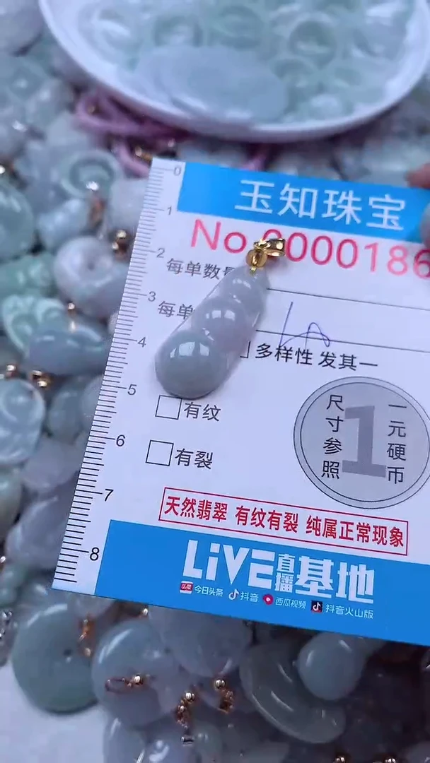 吊坠(不含链)未镶嵌翡翠186