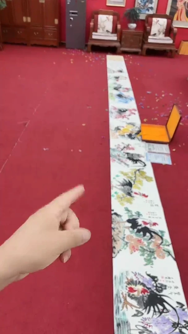 国画英雄本色合作册页