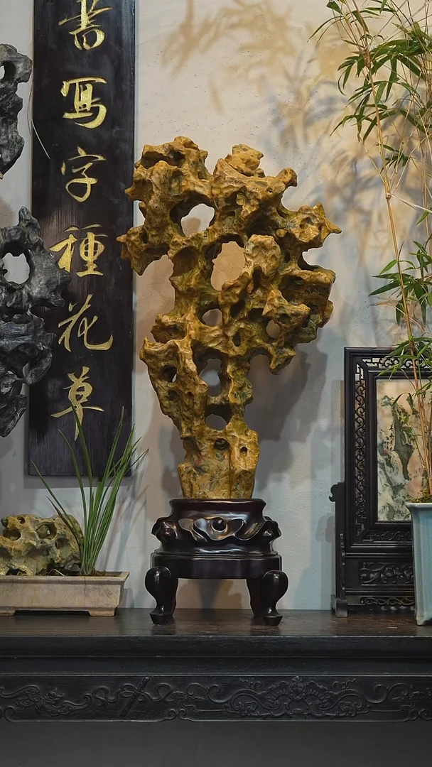 石材太湖石家居摆件