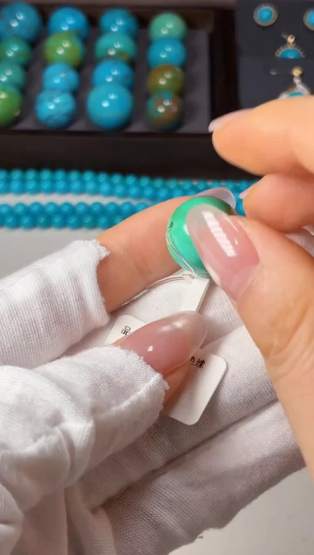 合金绿松石吊坠(不含链)1