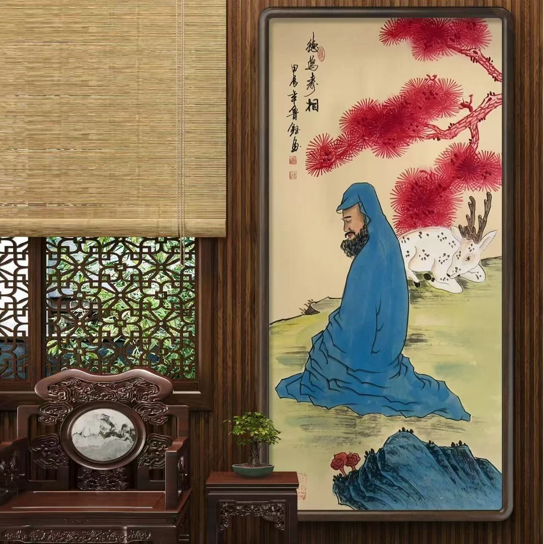 橱窗展示/山艺文化/ 王奉超（鲁钰）老师/宣纸国画/带证书（展示）