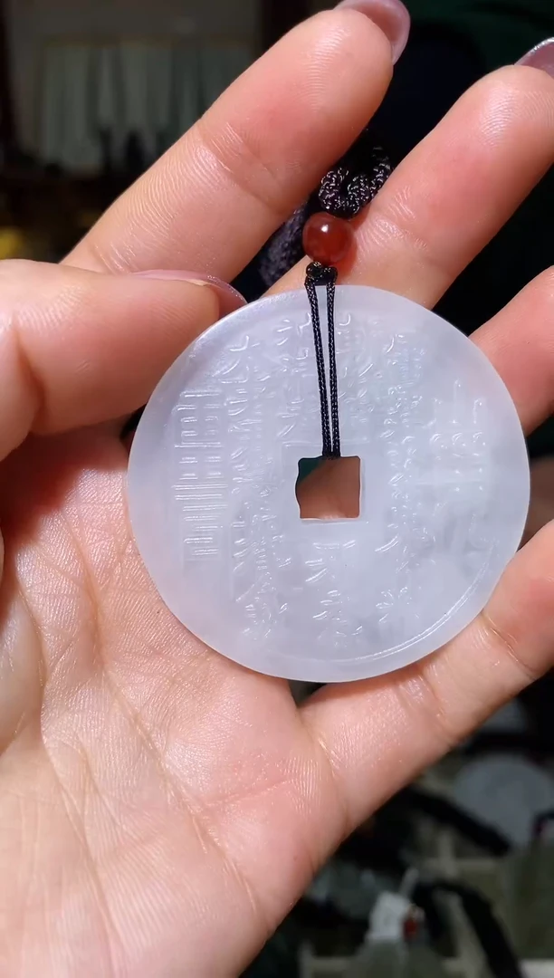 颈饰未镶嵌和田玉2