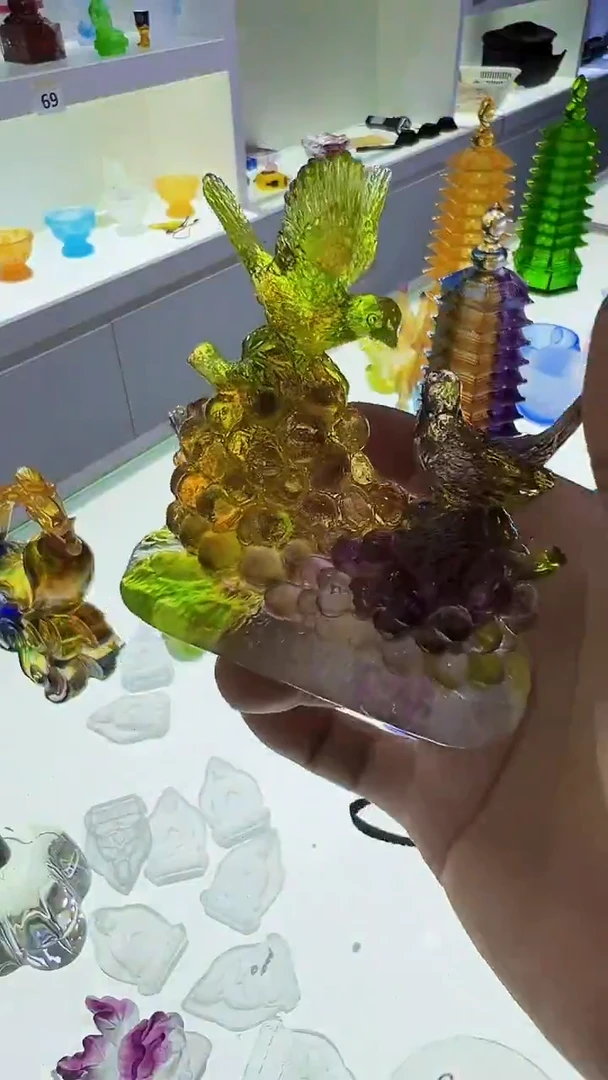 手工艺品琉璃古法琉璃 摆件