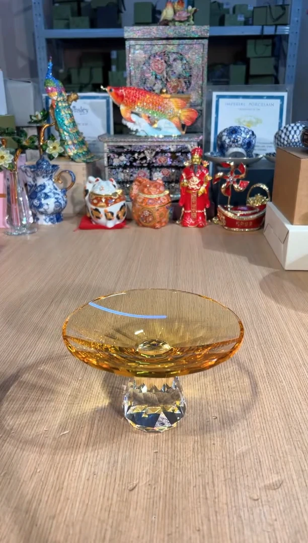 【闪购商品】杯73黄水晶果盘