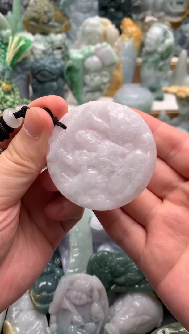 吊坠(不含链)未镶嵌翡翠1