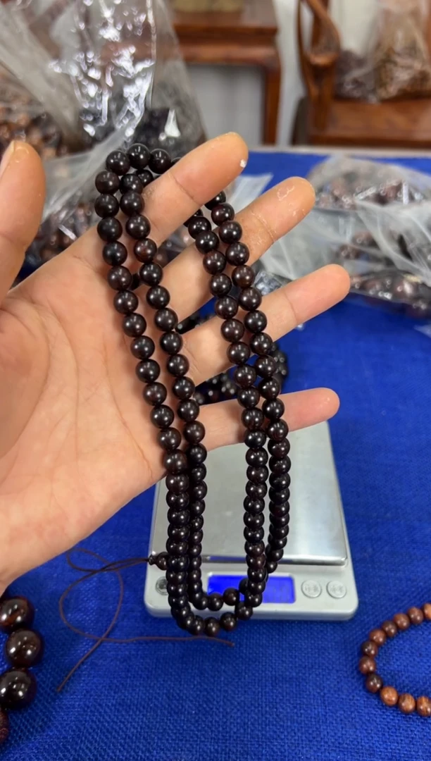 手串/手链黄花梨/降香黄檀0.8/108多圈手串