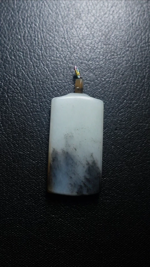 颈饰未镶嵌和田玉无事牌