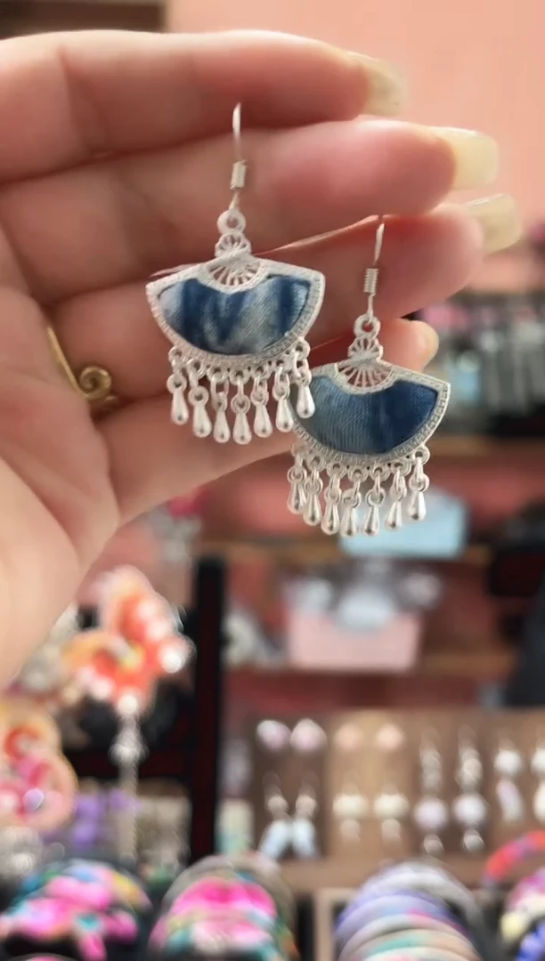 织绣艺枝独绣手工饰品116