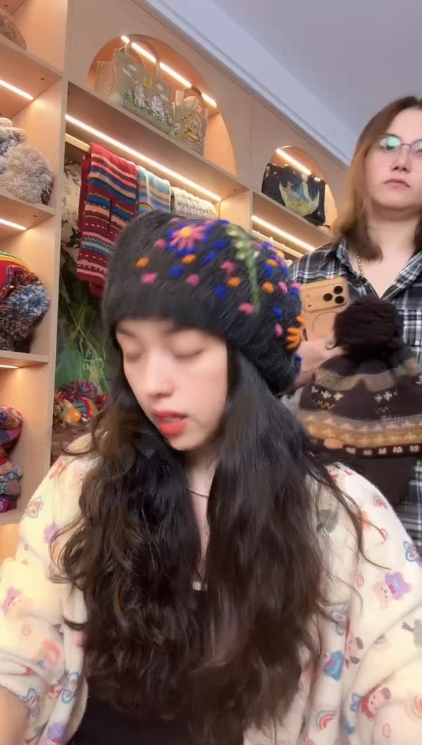 安**翰刺绣提花贝雷帽B222