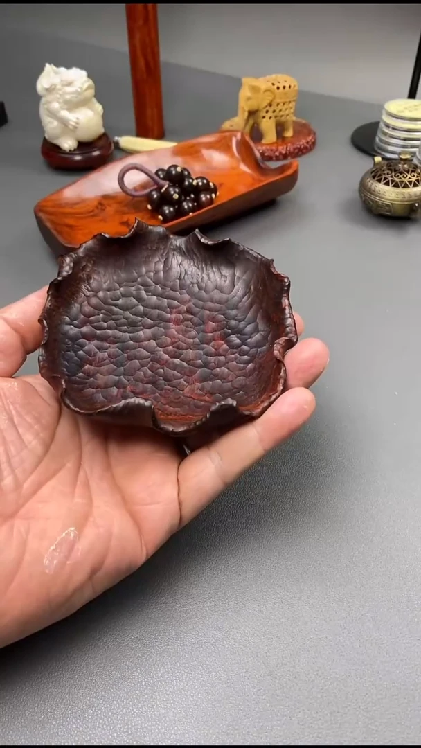 红酸枝木类老挝大红酸枝 干果盘