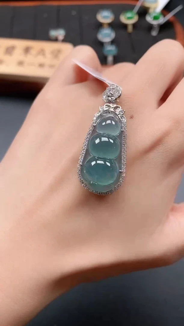 银S925镶嵌戒指翡翠11111