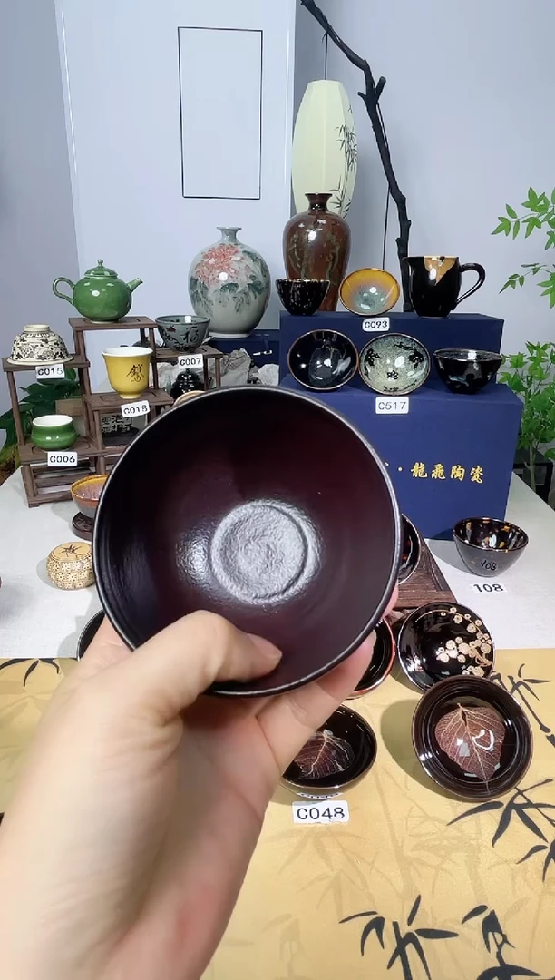 【土釉不倒翁】吉州窑纯手工高温瓷特价款