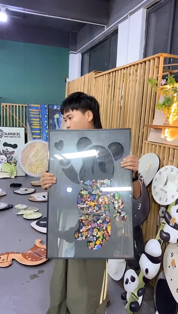 竖款60*80真乐高带玻璃