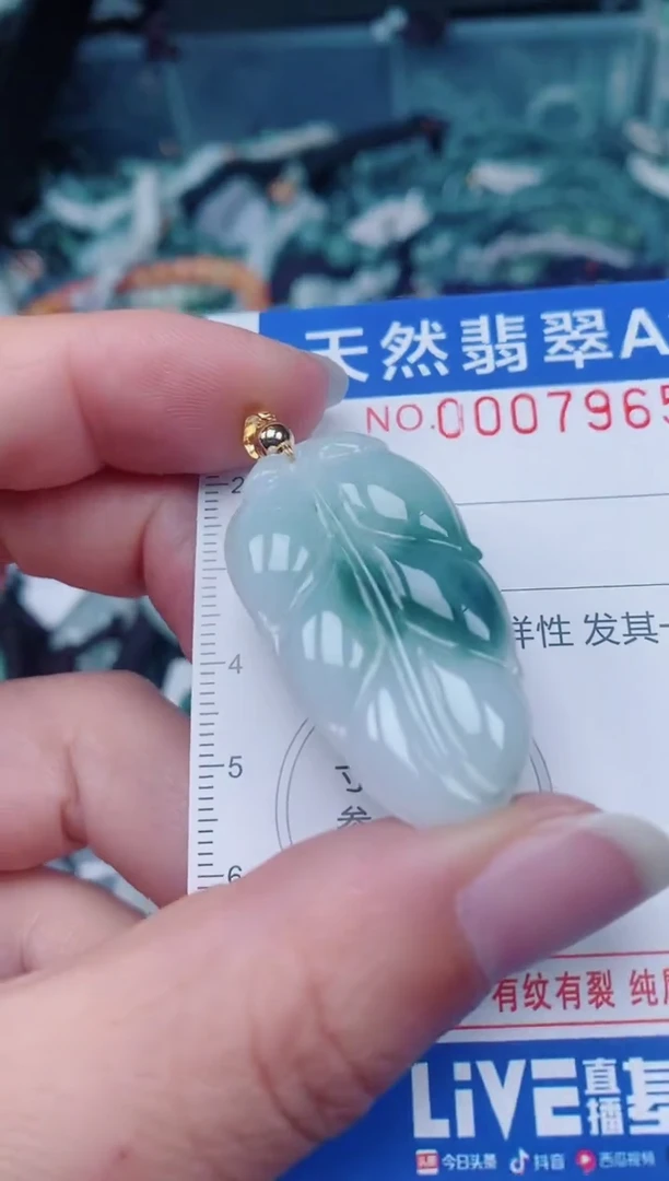 颈饰未镶嵌翡翠00007965