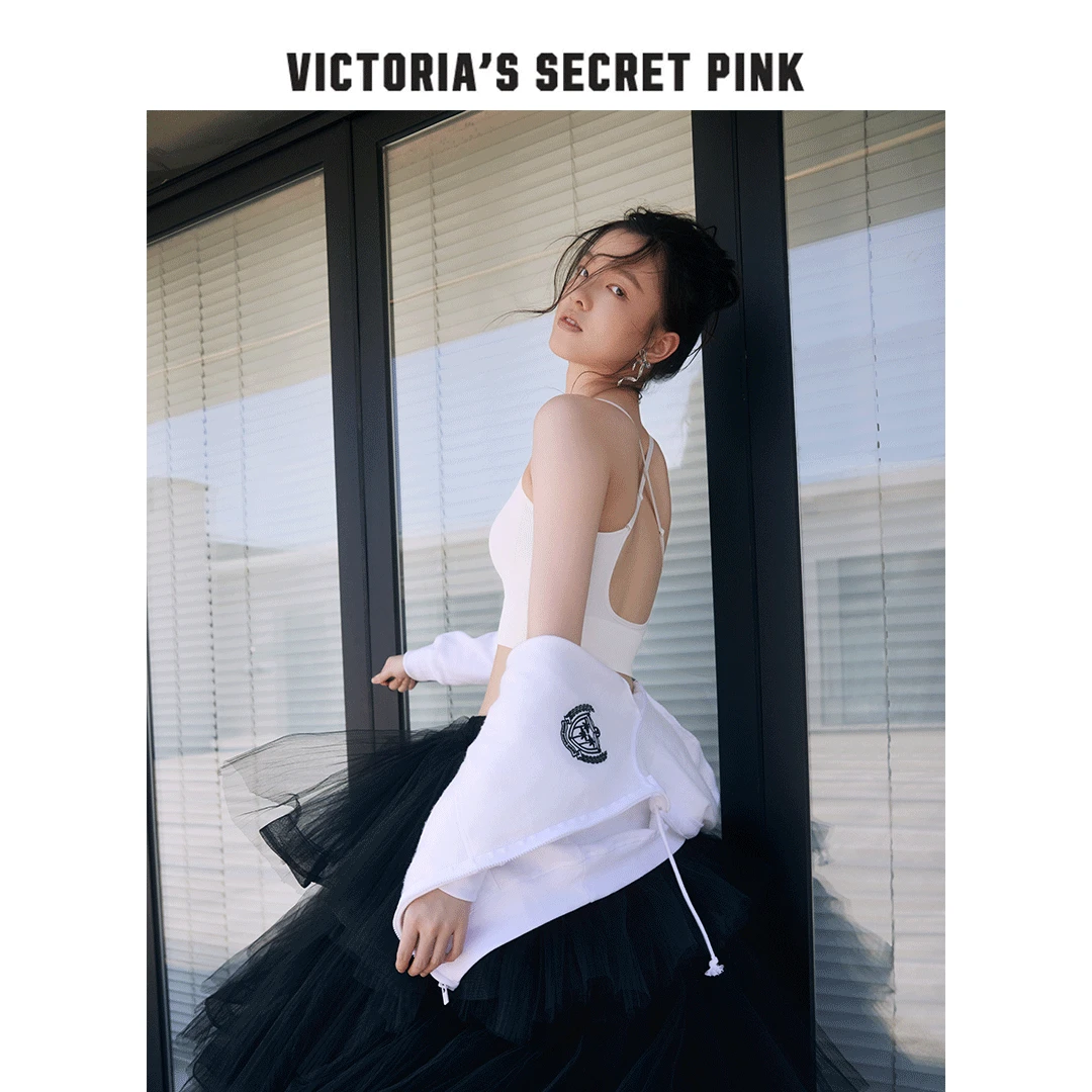 【预约链接】维密PINK Bra-in 可外穿U型美背辣妹针织背心15