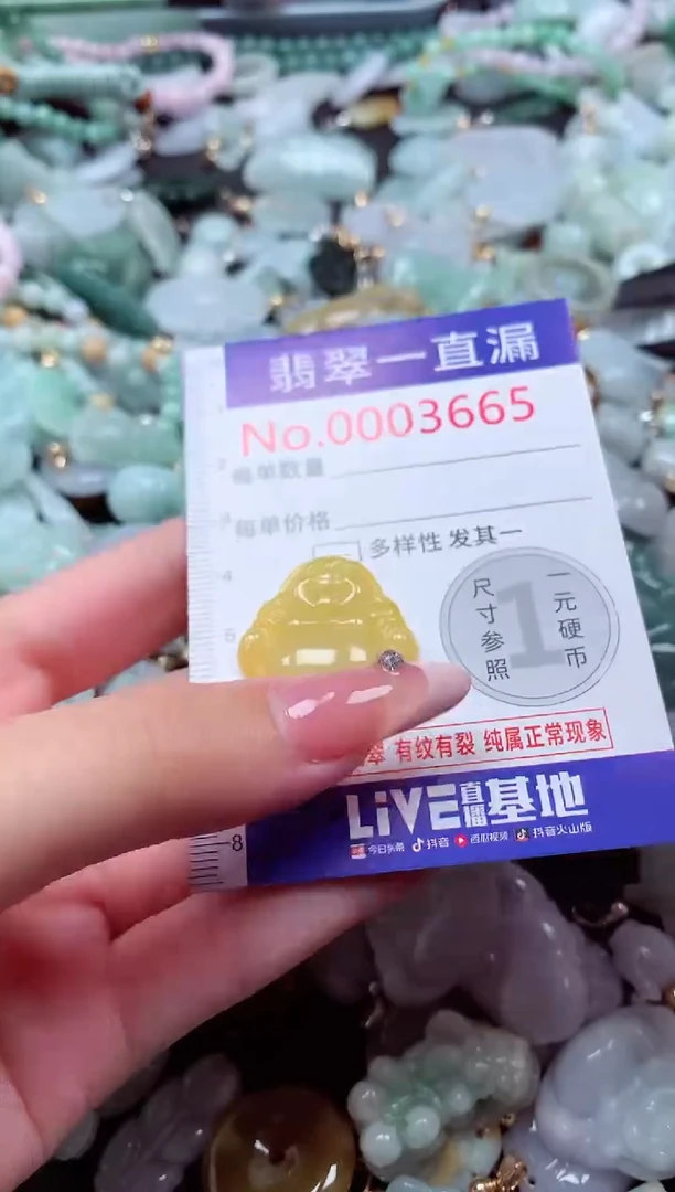 翡翠未镶嵌吊坠(不含链)3665