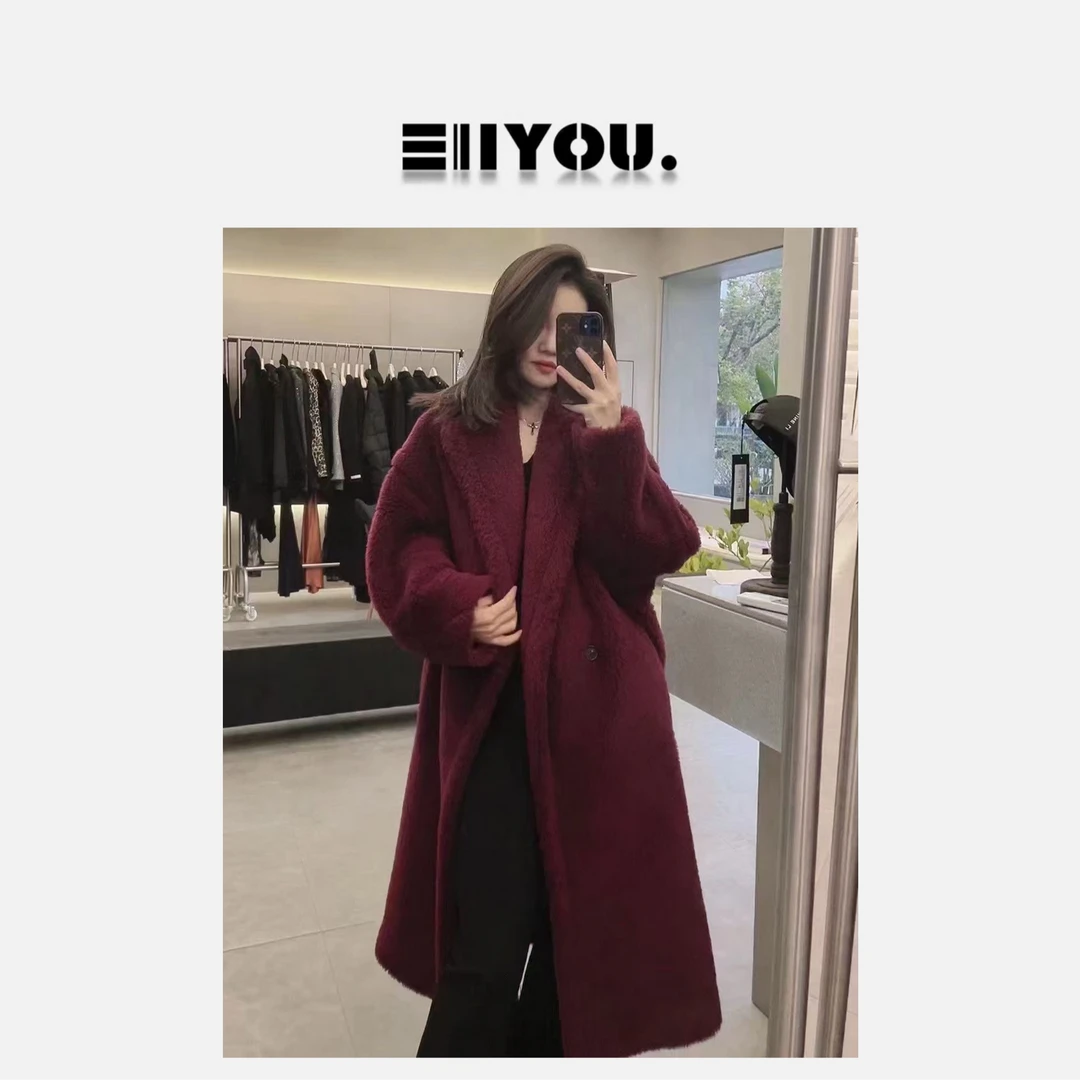 [ENYOU定制]羊驼毛大衣 泰迪外套