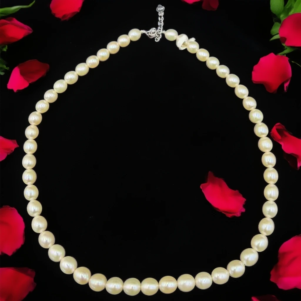 Z022  天然珍珠项链