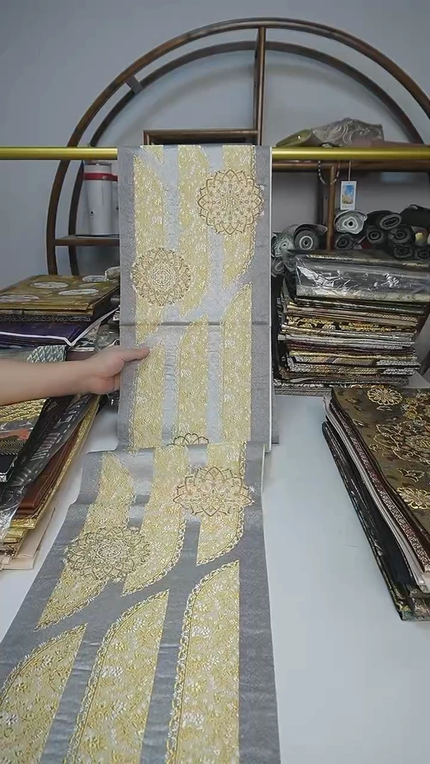 织绣54西阵织六通宝相花
