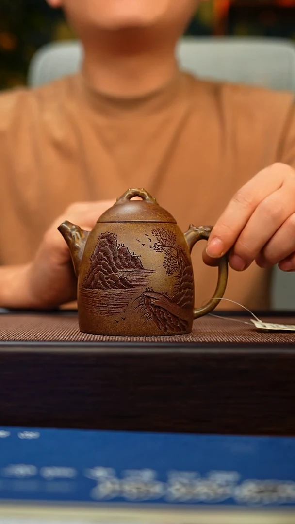 茶壶紫砂原矿紫砂手工茶壶