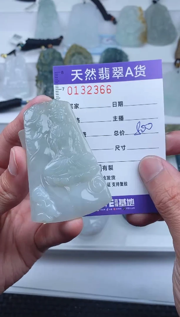 【闪购商品】翡翠颈饰未镶嵌       366