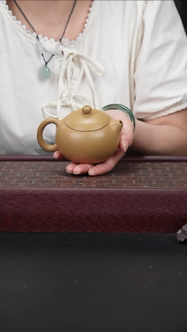 茶壶紫砂lZX黄金段 西施160CC