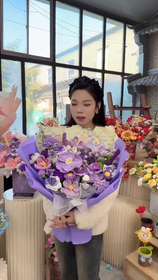 非遗手工定制花束，孤品清仓！