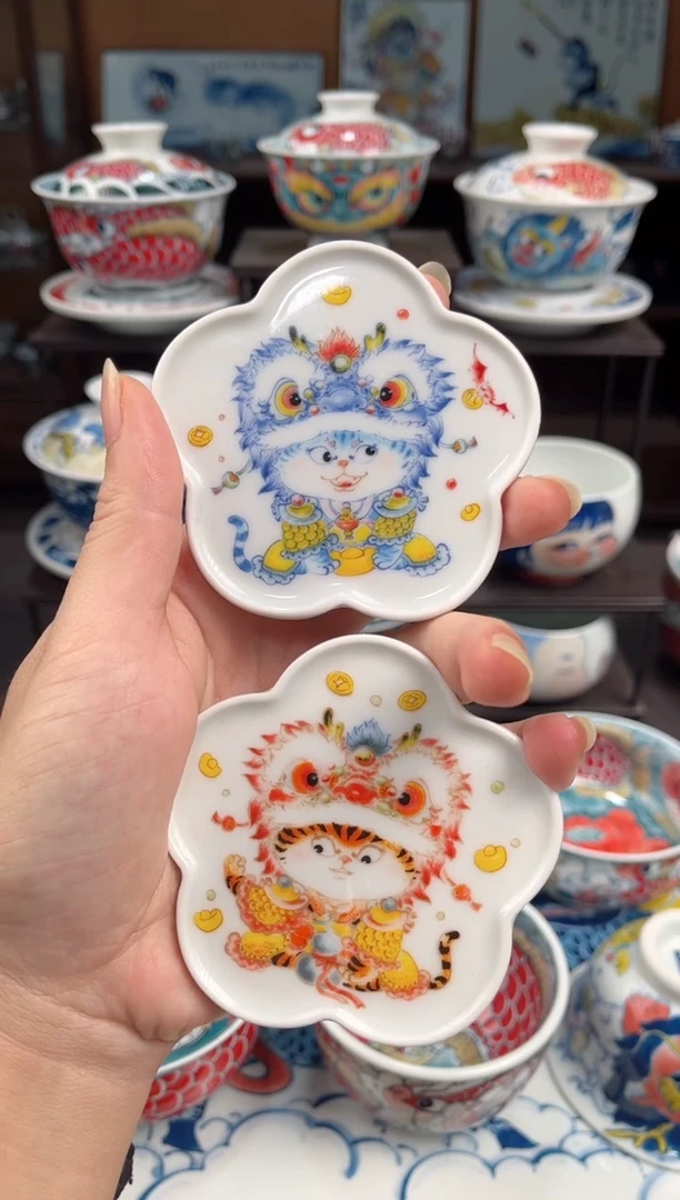 拙明院（宠粉价格）一对杯垫
