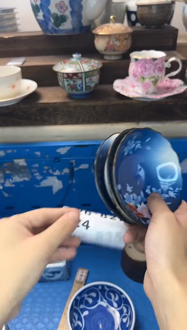 茶杯紫砂如*824陶艺中古瓷器全场满18米包邮