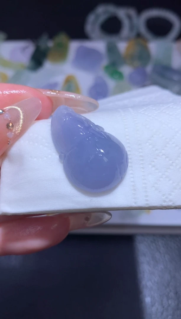 未镶嵌定制翡翠葫芦