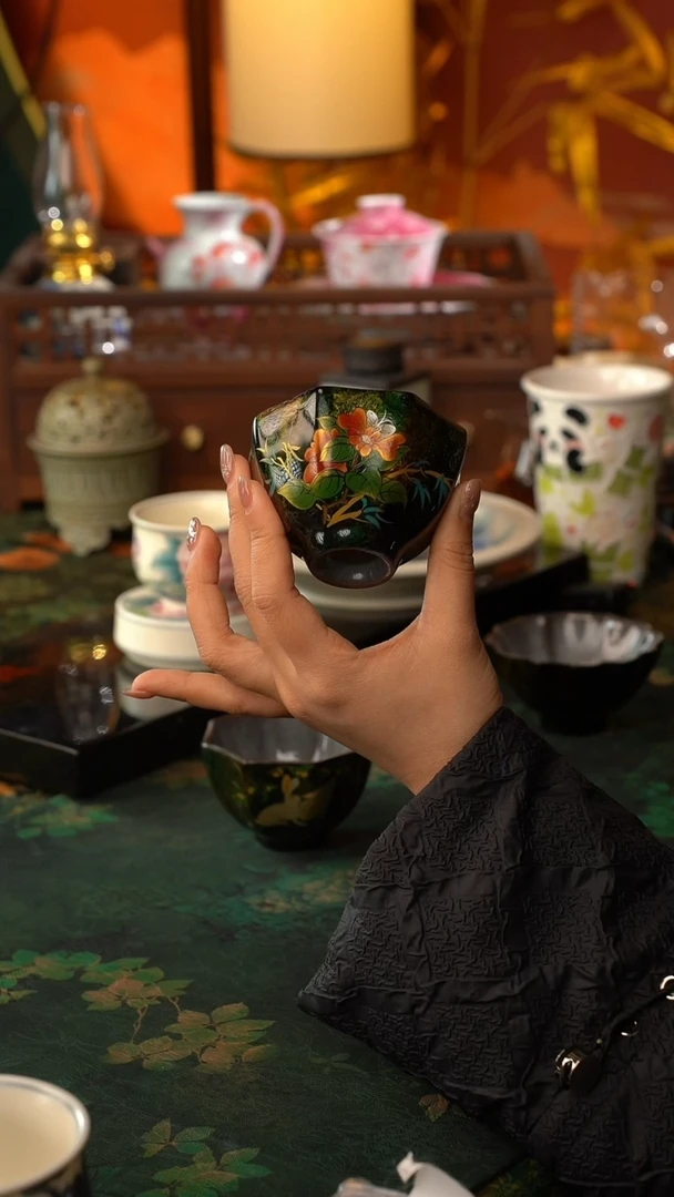 【闪购商品】初六好物分享@@大漆八方杯