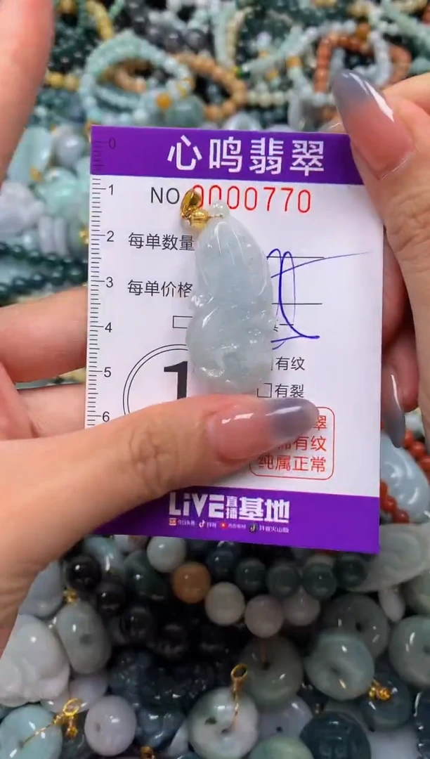 颈饰未镶嵌翡翠闪购00770