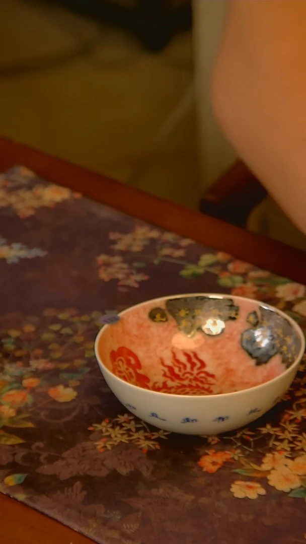 杯手工手绘杯杯很美丽