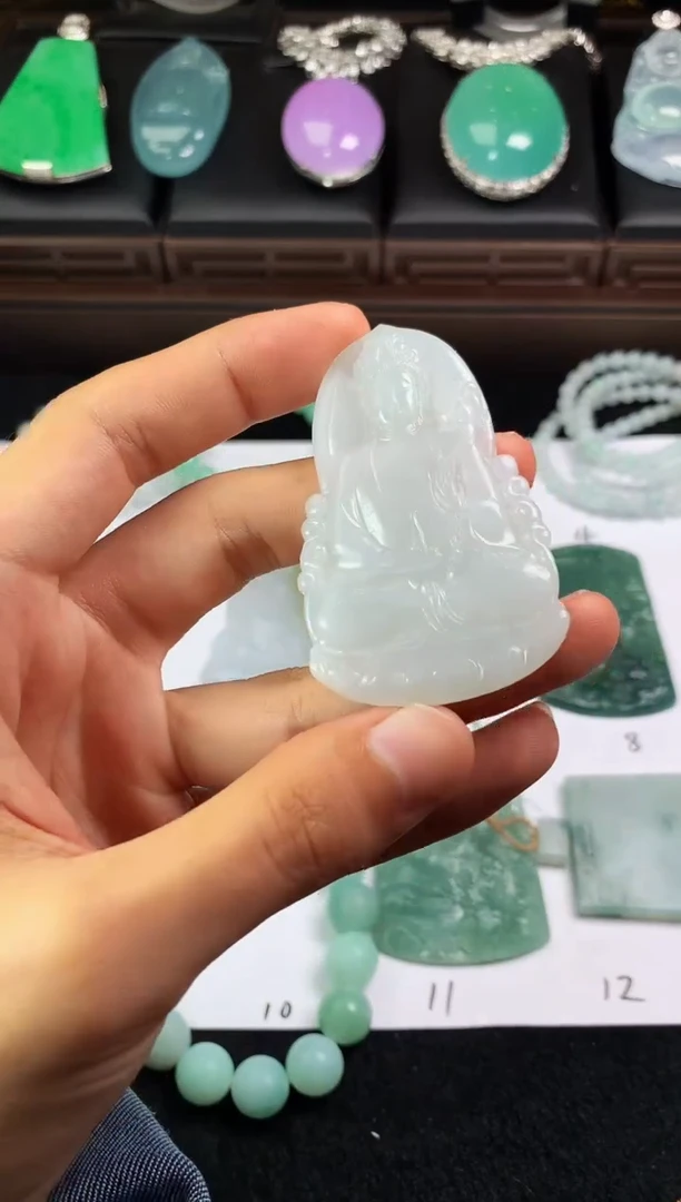 未镶嵌定制翡翠张*4073毛货不退不换