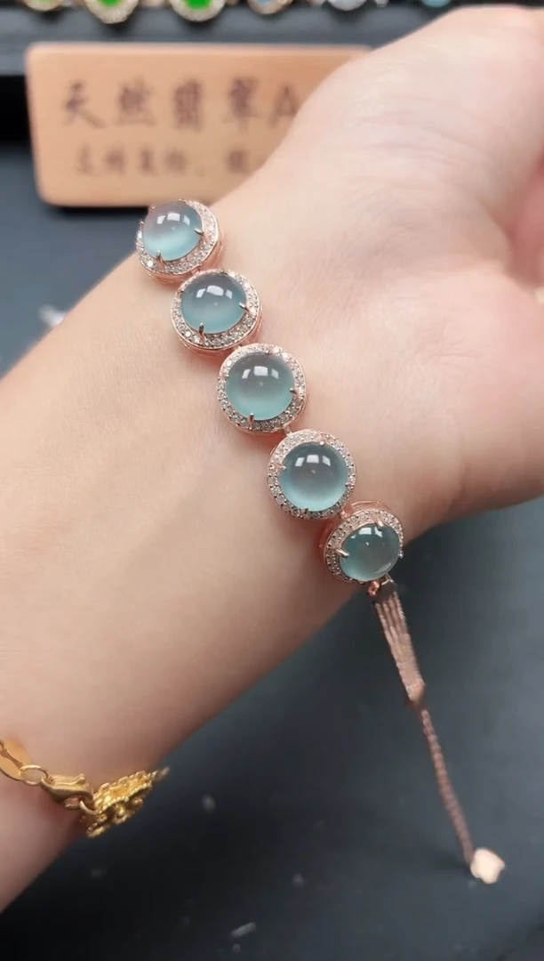 银S925镶嵌戒指翡翠11