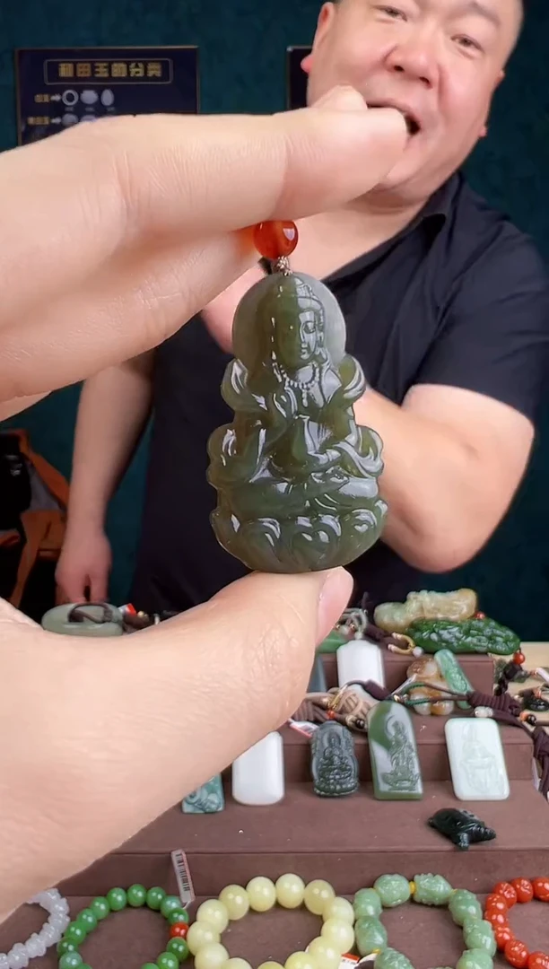 【闪购商品】和田玉颈饰未镶嵌ZZ 拍一发一 多样性发货