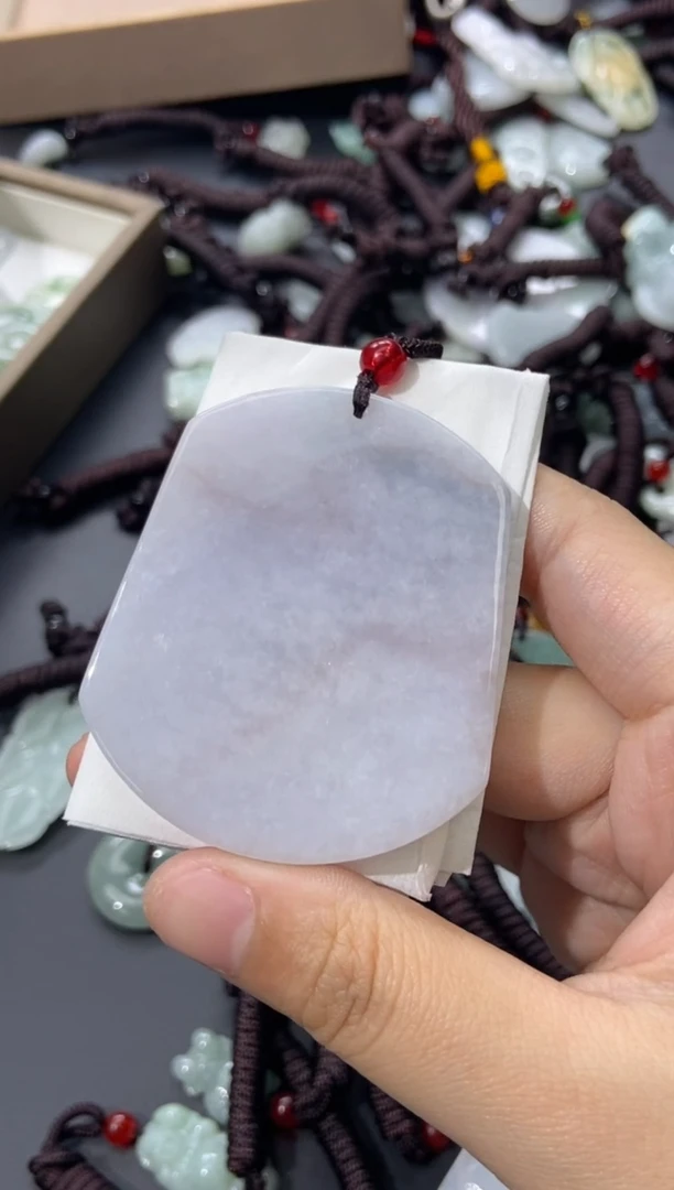 颈饰未镶嵌翡翠天然翡翠A货46