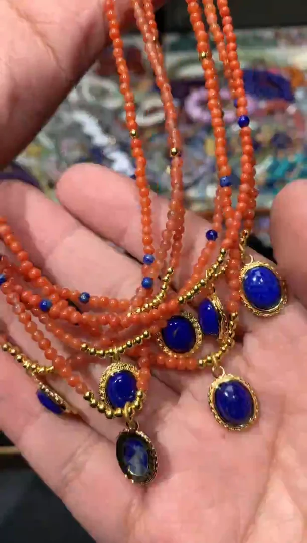 颈饰未镶嵌南红玛瑙F107【多样性发其一】