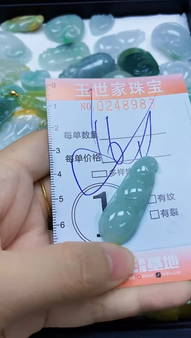 翡翠未镶嵌颈饰闪购0248983多样性发其一