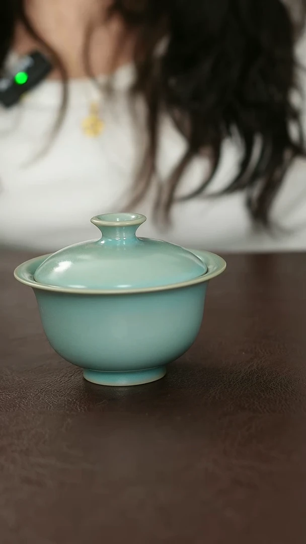 摆件原矿汝宋汝瓷448