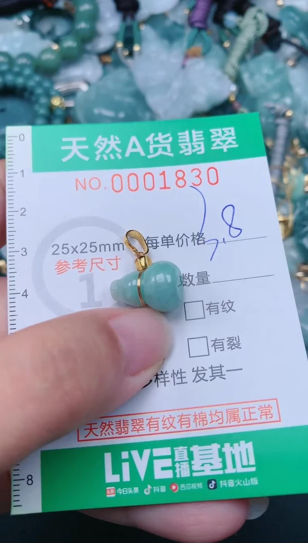 颈饰未镶嵌翡翠.0001830