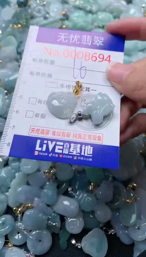 颈饰未镶嵌翡翠8694